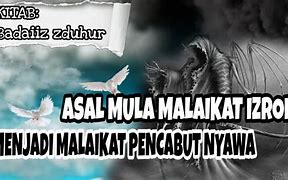 Asal Usul Nama Malaikat Izrail